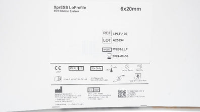 Stryker LPLF-106 XprESS LoProfile ENT Dilation System 6 x 20mm (x)